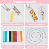 2Pcs 2 Styles Anti-Tarnish Stainless Steel Mini Hollow Column Perfume Bottle Necklaces NJEW-DR0001-02C-3
