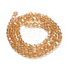 Transparent Glass Beads EGLA-A035-T4mm-B17-2