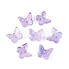 Electroplate Transparent Glass Beads EGLA-N057-03E-2