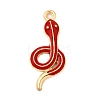 Alloy Enamel Pendants FIND-U031-14G-02-1