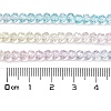 Transparent Painted Glass Beads Strands DGLA-A034-T4mm-A21-3