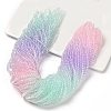 Transparent Painted Glass Beads Strands DGLA-A034-T4mm-A23-1
