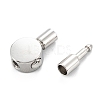 Tarnish Resistant 304 Stainless Steel Bayonet Clasps LS-STAS-P285-03P-2