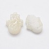 Hamsa Hand Druzy Crystal Beads G-F535-46B-3