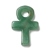 Natural Green Aventurine Pendants G-R492-03F-2