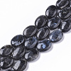 Natural Larvikite Beads Strands G-S359-001-1