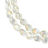 Electroplate Glass Beads Strands EGLA-N008-016-A02-3