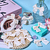 16Pcs Polyester Bowknot Ornament Accessories DIY-CA0007-21B-4