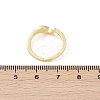 Brass Finger Rings for Women KK-P299-10G-5