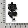 Alloy Enamel Gothic Style Pendants PALLOY-R157-06EB-02A-3