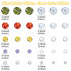 100Pcs 10 Styles Cubic Zirconia Cabochons ZIRC-YW0001-20A-3