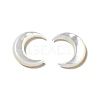 Natural White Shell Connector Charms BSHE-E026-04-2