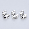 Tibetan Style Alloy Pendants TIBE-R316-063AS-RS-1