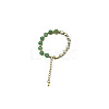 Natural Green Aventurine Round Beaded Bracelet NC1314-11-1