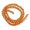 Transparent Electroplate Glass Beads Strands LS-EGLA-A039-T2mm-A28-2