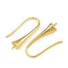 Rack Plating Brass Earring Hooks KK-CBAA482-01G-2