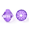 Transparent Acrylic Beads TACR-S146-8mm-34-2