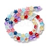 Transparent Glass Beads Strand GLAA-F112-02B-3