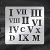Roman numerals Stainless Steel Cutting Dies Stencils DIY-WH0279-070-3