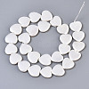 Electroplate Natural Shell Beads Strands BSHE-Q034-003D-2