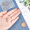 160Pcs 4 Colors 304 Stainless Steel Pendant Bails STAS-UN0022-70-2