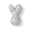 Rack Plating Brass Clear Cubic Zirconia Pendants KK-S378-01P-Y-1