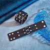 PU Wrap Cord Bracelet BJEW-WH0020-21P-01-4