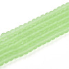 Transparent Glass Beads Strands GLAA-T032-T4mm-MD17-1