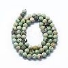 Natural Peruvian Turquoise(Jasper) Beads Strands G-G927-40-2