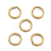 Ion Plating(IP) 304 Stainless Steel Open Jump Rings STAS-M081-02G-01-1