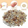 600Pcs 12 Styles CCB Plastic Bead Spacers CCB-YW0001-62-4