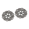 Tibetan Style Filigree Joiners Links LS-TIBE-A11623-B-LF-2