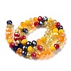 Glass Beads Strands EGLA-A034-M8mm-47-2