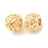 Brass Beads KK-CBADFF4-01G-2