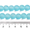 Baking Paint Transparent Glass Bead Strands X-GLAA-S031-10mm-21-2