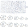 Electroplate Glass Beads Strands EGLA-SC0001-25E-1
