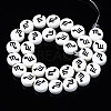 Handmade Porcelain Ceramic Beads Strands PORC-S502-032L-2