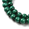 Natural Malachite Beads Strands G-A271-A01-8mm-4