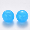 Imitation Jelly Acrylic Beads JACR-R024-01C-02-2