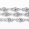 304 Stainless Steel Bar Link Chains CHS-H009-15P-1