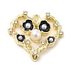 Spray Painted Alloy Pendants LS-PALLOY-D019-11G-02-1