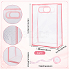 12Pcs Rectangle Plastic Gift Bags ABAG-SP0001-07A-2