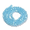 Electroplate Glass Beads Strands EGLA-A035-J6mm-A04-2
