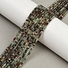 Natural African Bloodstone Beads Strands G-S388-A02-1x2mm-1