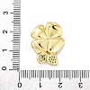 Brass Micro Pave Cubic Zirconia Pendants KK-U066-18G-3