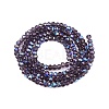 Electroplate Glass Beads Strands EGLA-A044-T2mm-L15-3