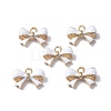Alloy Enamel Pendants ENAM-O049-04G-02-2