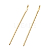 Brass Hair Stick Findings KK-F830-03G-1