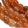 Natural Red Aventurine Beads Strands GG-CBA792A-F01-8x10mm-3