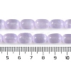 Natural Selenite Beads Strands G-F750-19-5